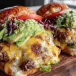 hatch green chile cheeseburgers - featured image