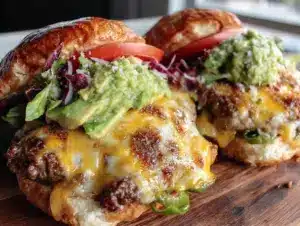 hatch green chile cheeseburgers - featured image