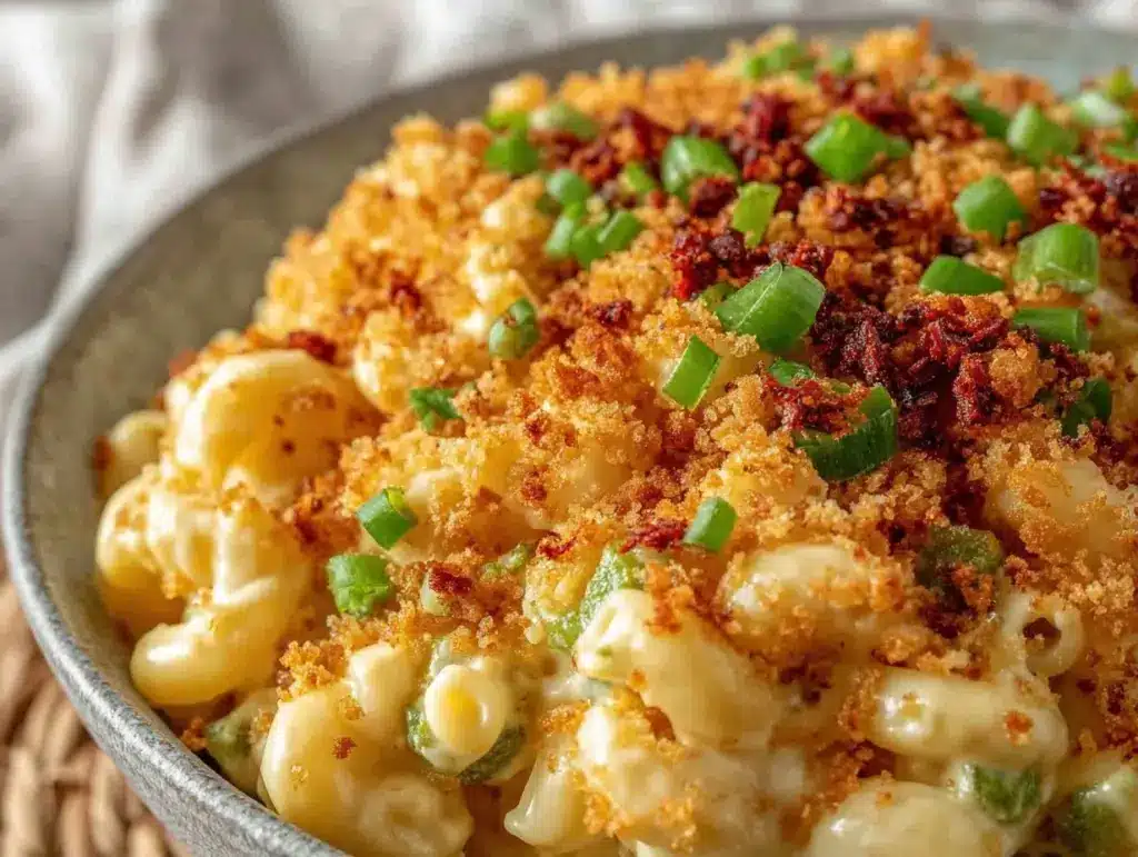Hatch green chile mac and cheese - featured image