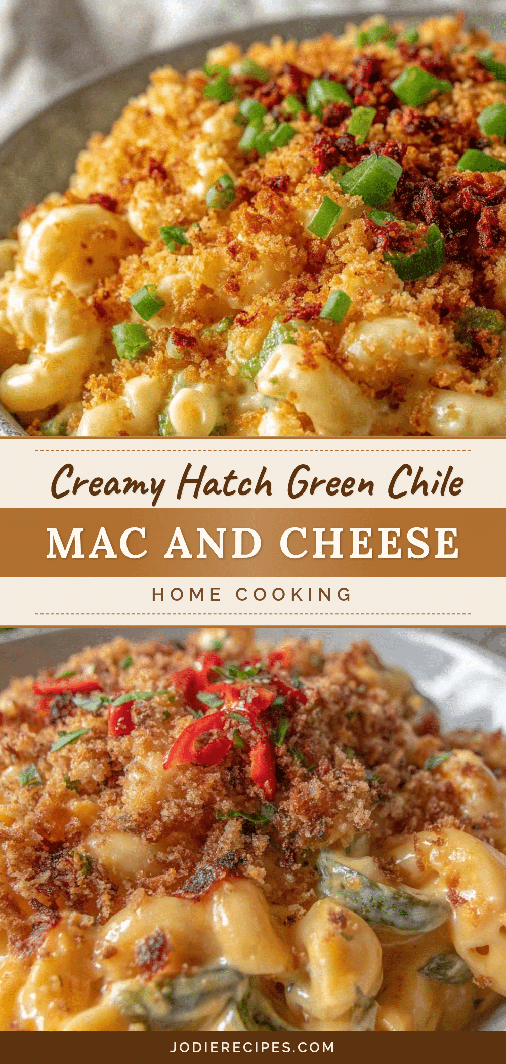 Hatch green chile mac and cheese recipe