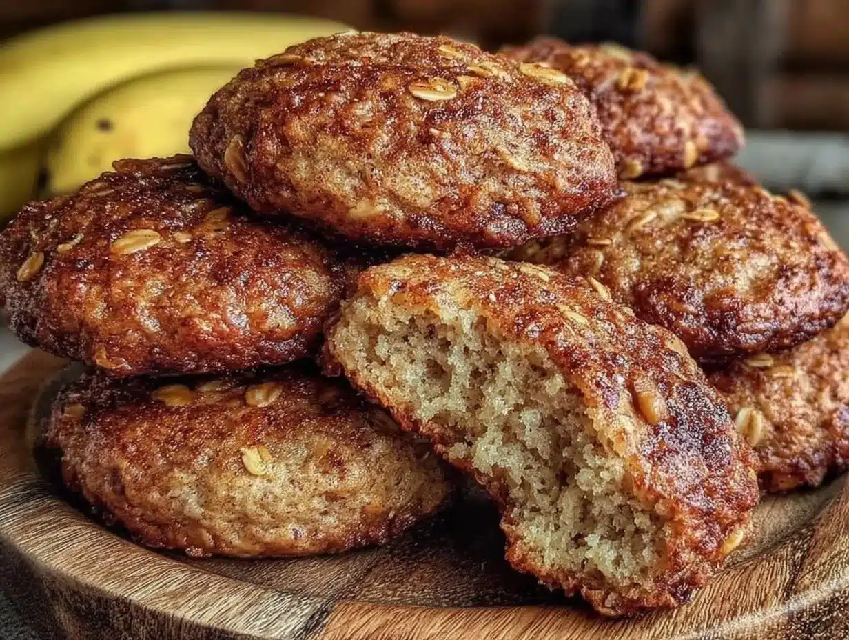 Healthy Banana Oatmeal Breakfast Cookies preparation steps