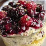 healthy overnight protein oats - featured image