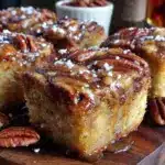 maple pecan blondies - featured image