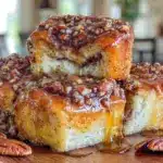 maple pecan sticky buns - featured image