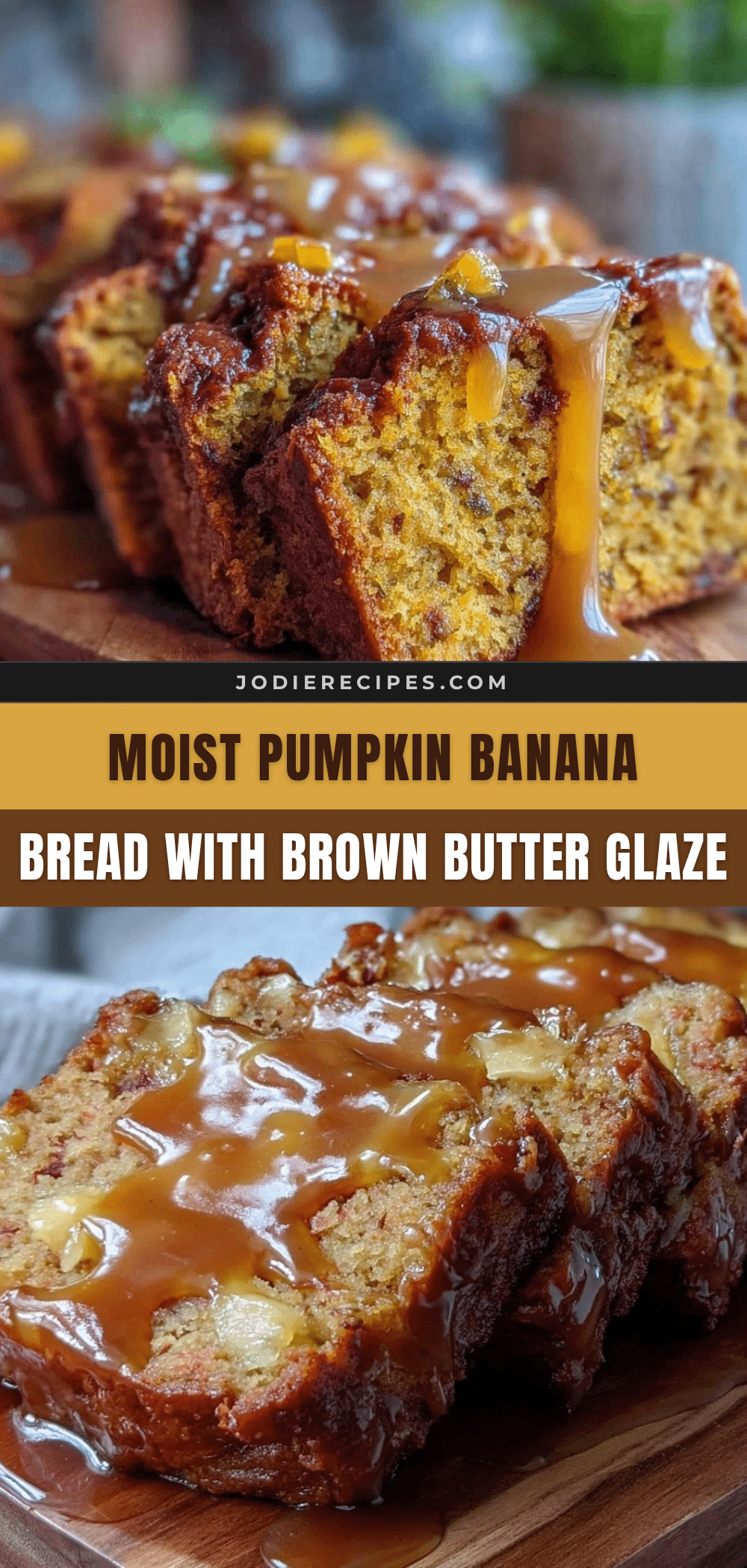 moist pumpkin banana bread recipe