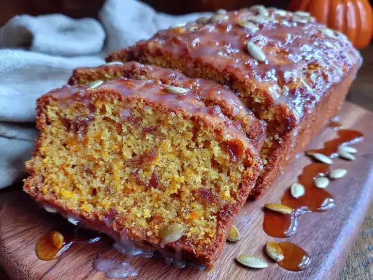 moist sourdough discard pumpkin bread - featured image