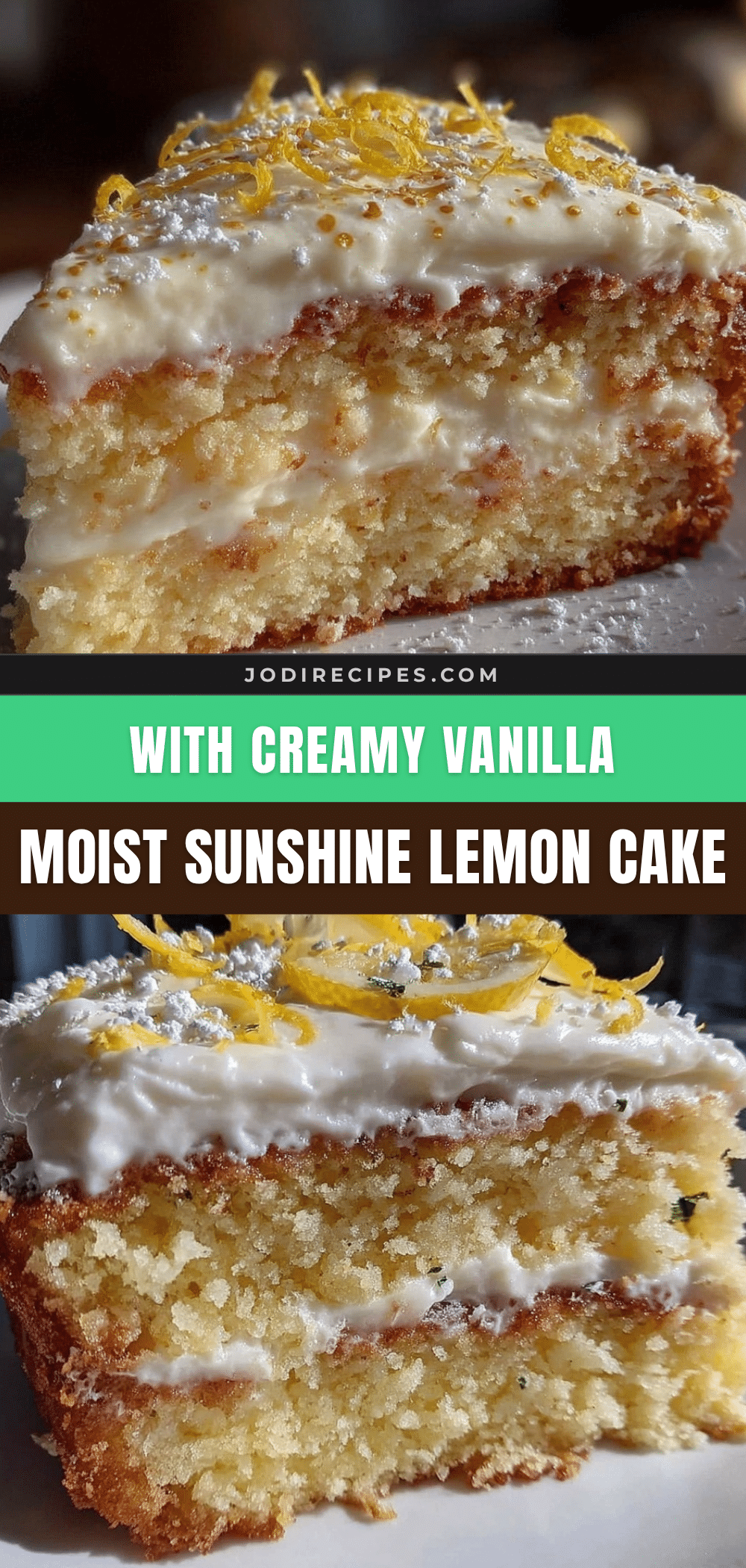 moist sunshine lemon cake recipe