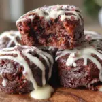 mummy brownie bites - featured image