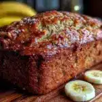 one-bowl banana bread recipe - featured image