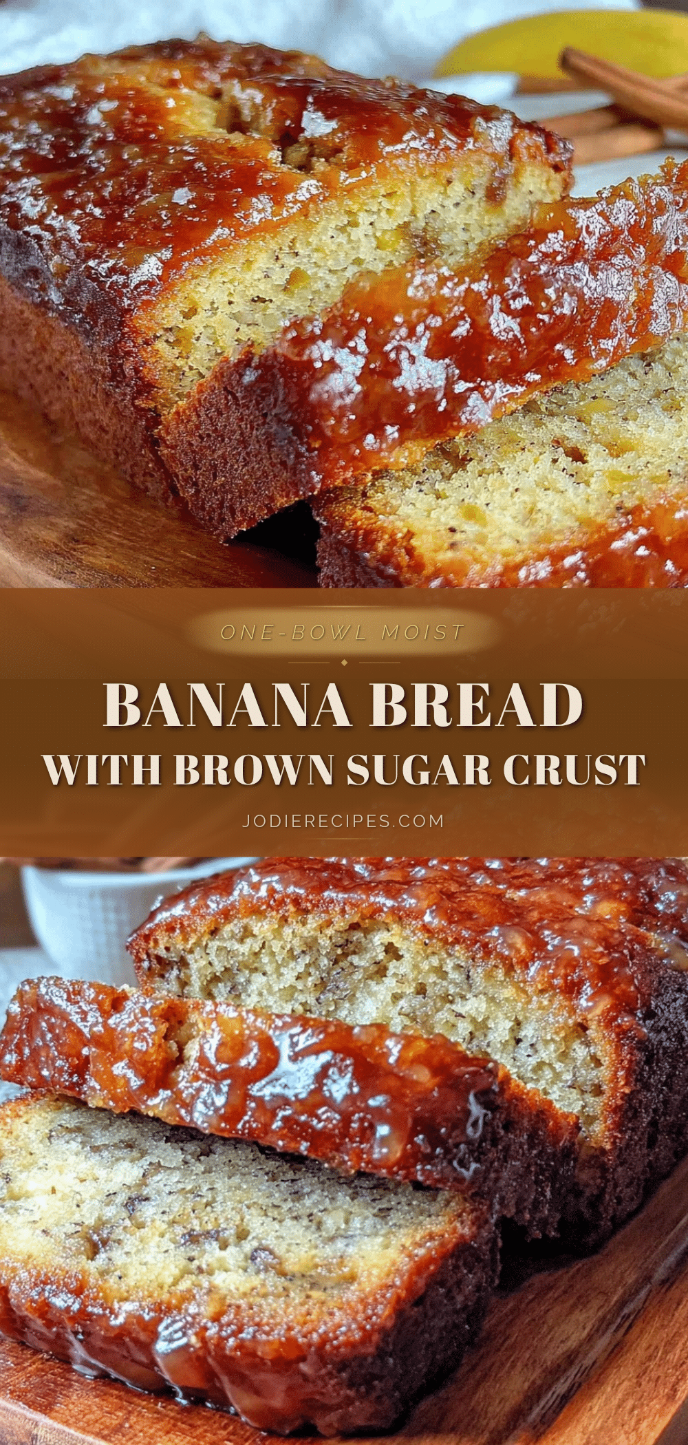one-bowl moist banana bread recipe