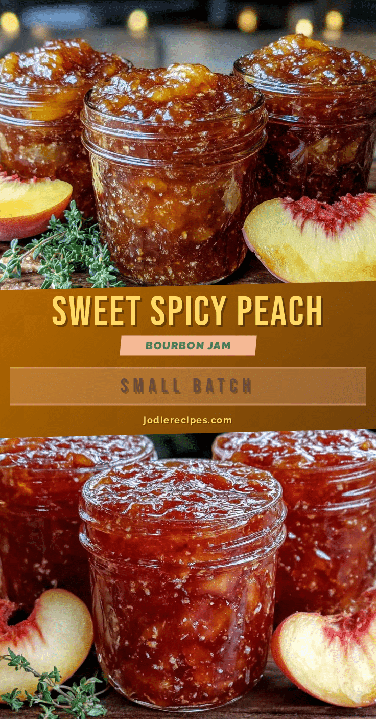 peach bourbon jam recipe