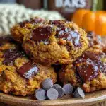 pumpkin chocolate chip cookies - featured image