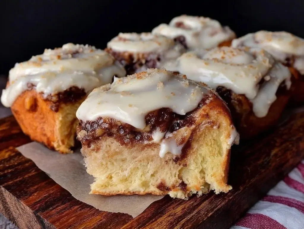 pumpkin sourdough cinnamon rolls - featured image