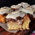 pumpkin sourdough cinnamon rolls - featured image