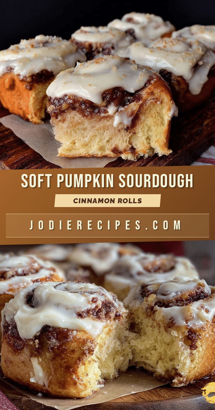 pumpkin sourdough cinnamon rolls recipe