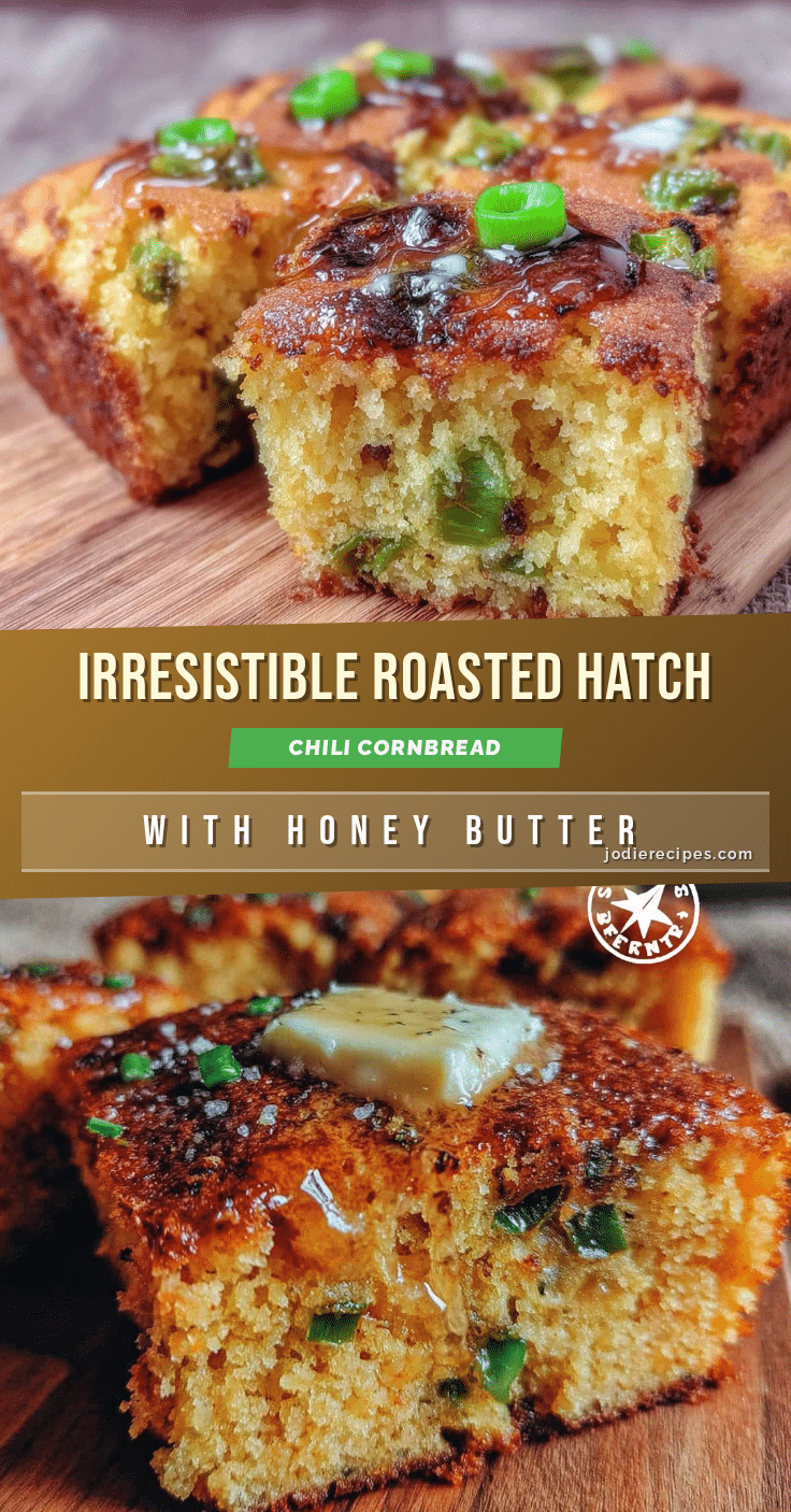 savory roasted hatch chili cornbread recipe