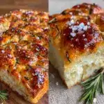 sourdough focaccia recipe - featured image