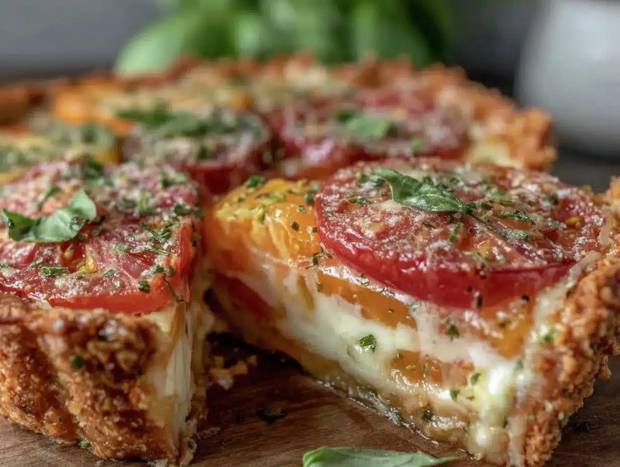 southern heirloom tomato pie preparation steps
