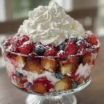 star-spangled berry trifle - featured image