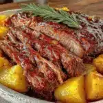 tender crockpot pot roast - featured image