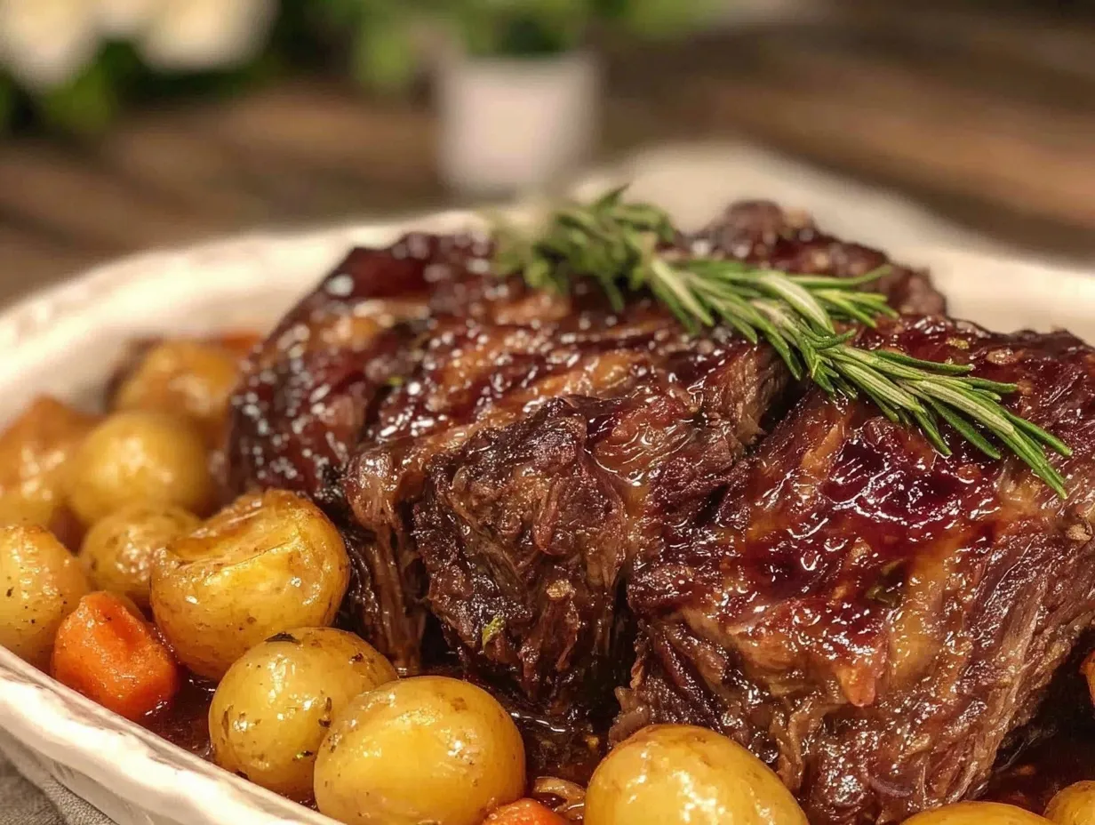 tender crockpot pot roast preparation steps