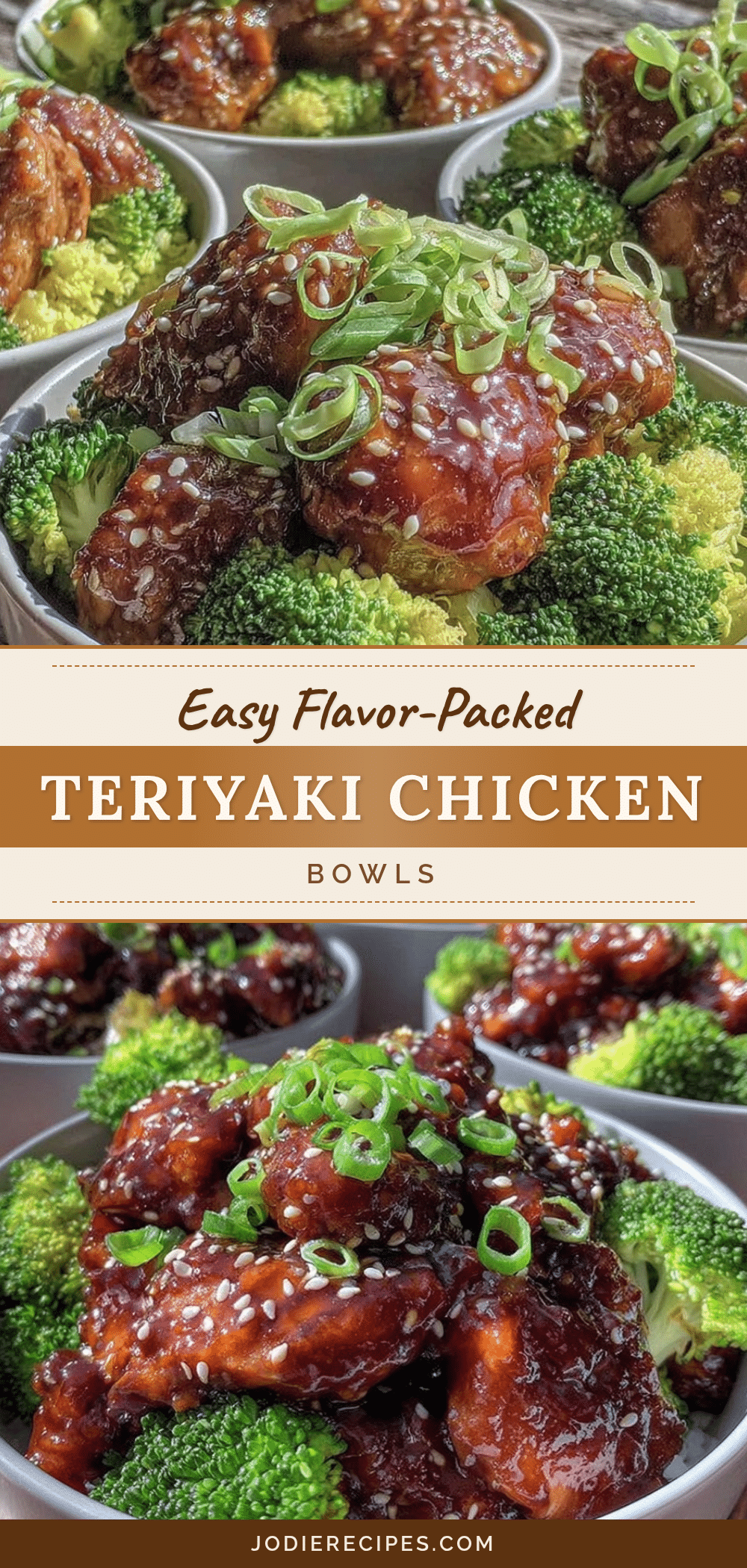 teriyaki chicken and broccoli meal prep bowls recipe